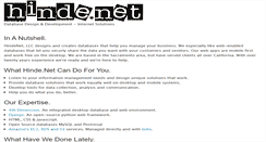 Desktop Screenshot of hinde.net