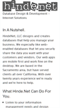 Mobile Screenshot of hinde.net